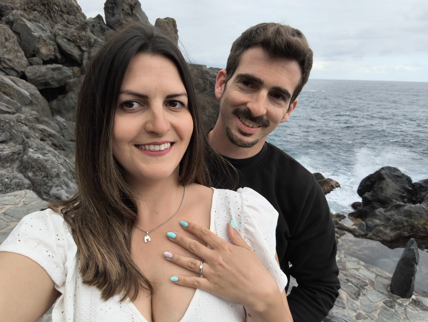 Foto de los novios